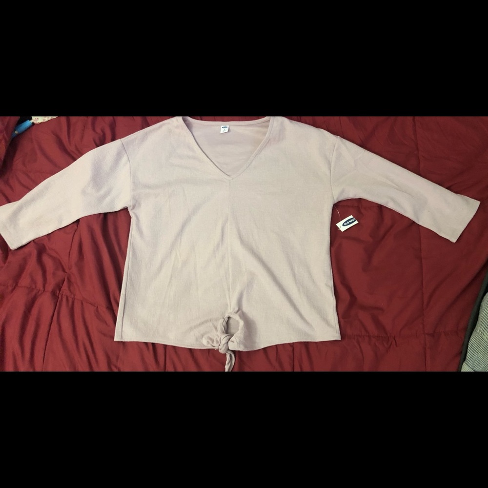 Old Navy purple pastel blouse